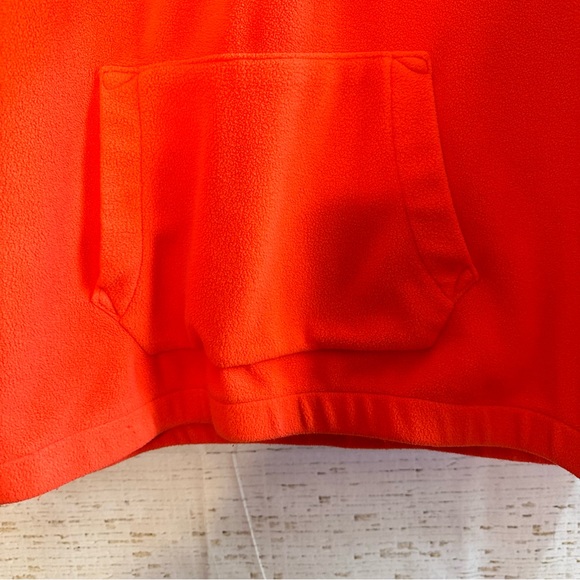GAP ORANGE XL FLEECE HOODIE - Picture 7 of 10